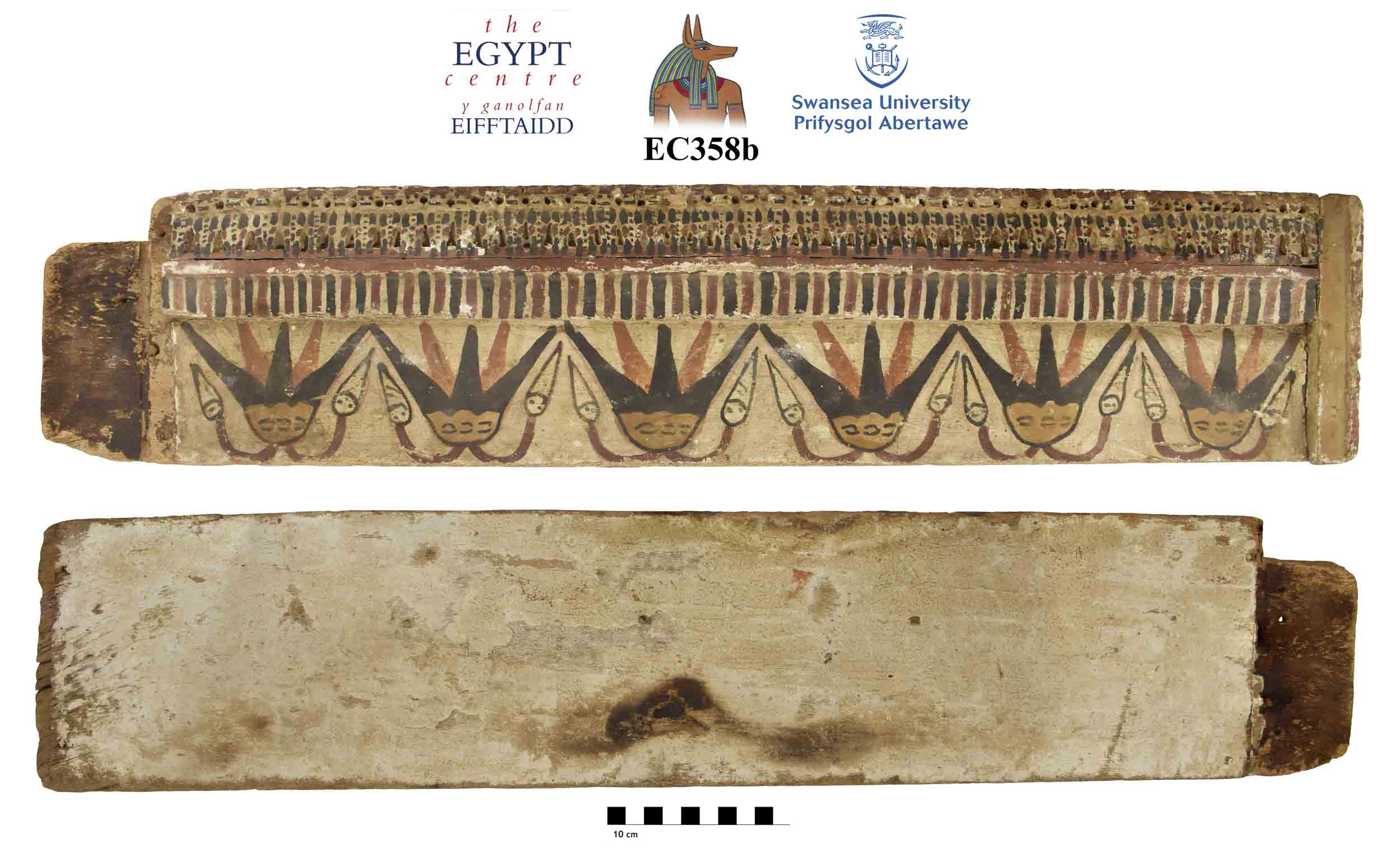 Image for: Cornice of a rectangular coffin or canopy